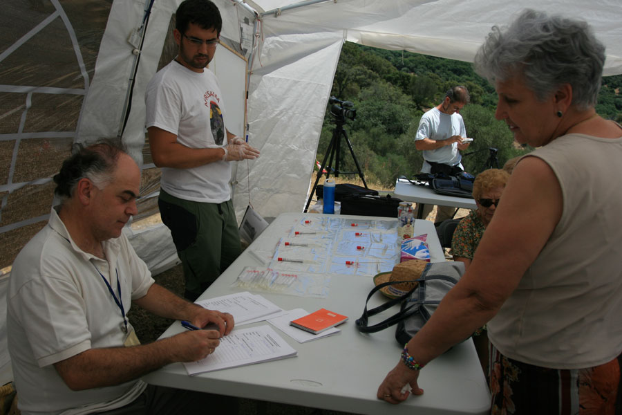 Registro de familiares que aportaron sus muestras de ADN. Foto: M. Ramírez