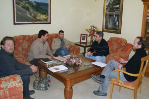 Encuentro con el Alcalde de Castellar