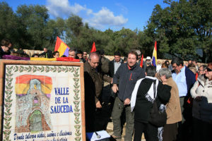 Homenaje en el Cementerio